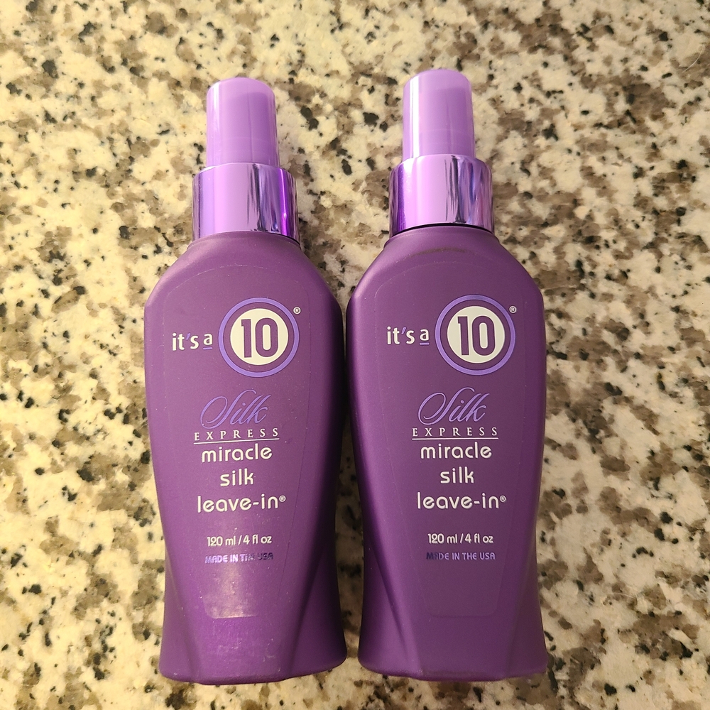 It's a 10 Silk Express Miracle Silk Leave-In - Purple